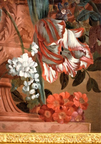 Antiquités - Still life of flowers - workshop of Jan Frans van Dael (1764-1840)